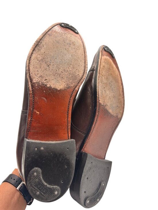 Stacy Adams Size 11  Cap Toe Dress Shoes Lace Up Business Oxfords Brown main image 4
